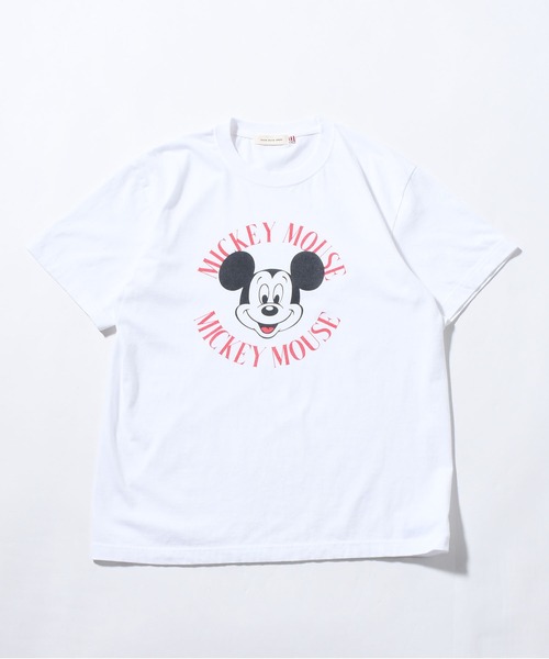 GOOD ROCK SPEED(グッドロックスピード)の「【GOOD ROCK SPEED】Tシャツ(DISNEY2)(Tシャツ/カットソー・レディース・ホワイト/ネイビー・FREE)」の1枚目の写真