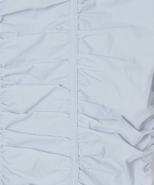 Heather（ヘザー）の「シャーリングZIPシャツ（半袖） 127447（シャツ