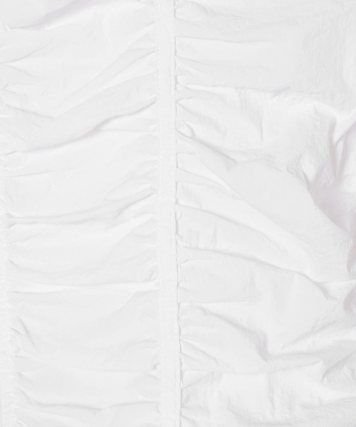 Heather（ヘザー）の「シャーリングZIPシャツ（半袖） 127447（シャツ