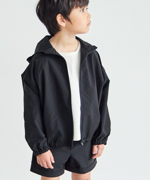 for/c and]速乾フード付きジャケット(キッズ)【サスティナブル
