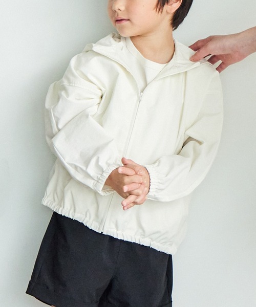 for/c and]速乾フード付きジャケット(キッズ)【サスティナブル
