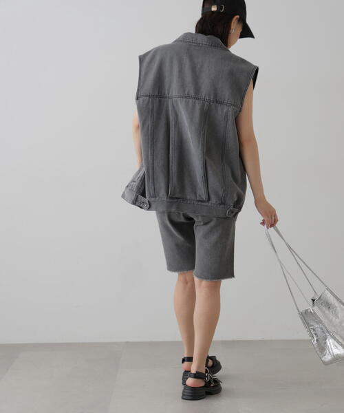 FREE'S MART（フリーズマート）の「バイカーデニムパンツ（デニムパンツ・レディース・グレー/ブラック・SMALL/MEDIUM）」の17枚目の写真