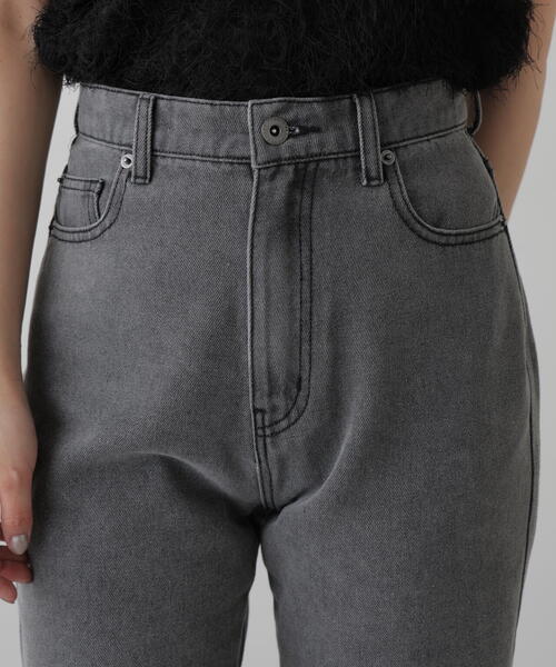 FREE'S MART（フリーズマート）の「バイカーデニムパンツ（デニムパンツ・レディース・グレー/ブラック・SMALL/MEDIUM）」の18枚目の写真