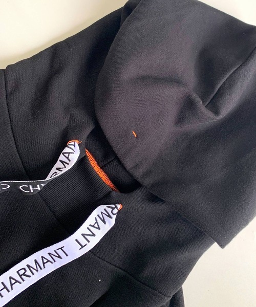 【セール】ロゴテープパーカー（パーカー）｜Q（キュー）