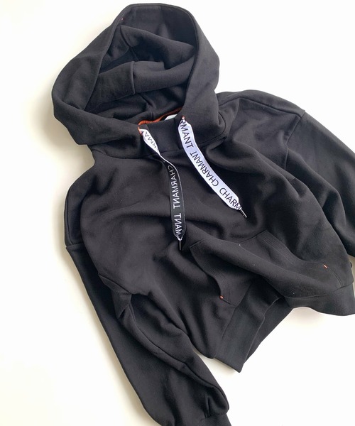 【セール】ロゴテープパーカー（パーカー）｜Q（キュー）