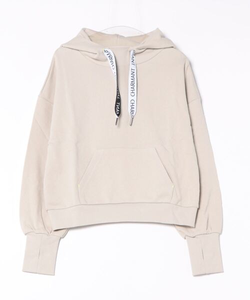 【セール】ロゴテープパーカー（パーカー）｜Q（キュー）