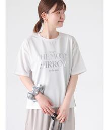 Lugnoncure | 【接触冷感】箔プリントロゴTシャツ(Tシャツ/カットソー)