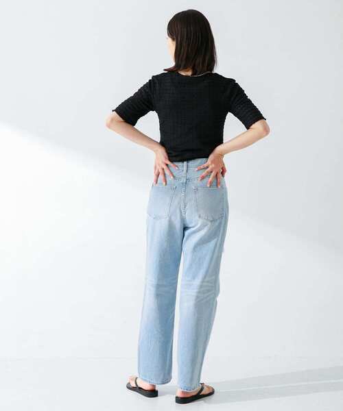 未使用タグ付URBAN RESEARCH日本製 レース×ボーダープルオーバー 1 URBAN RESEARCH - 未使用タグ付URBAN RESEARCH日本製 レース