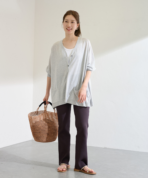 FRAMeWORK（フレームワーク）の「TARANGO ビッグバスケット（かごバッグ・レディース・ブラック・FREE）」の2枚目の写真