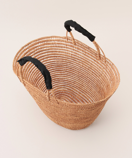 FRAMeWORK（フレームワーク）の「TARANGO ビッグバスケット（かごバッグ・レディース・ブラック・FREE）」の12枚目の写真