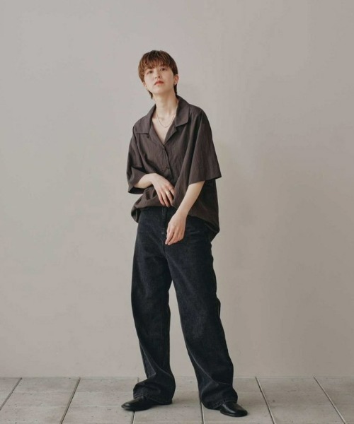 TODAYFUL（トゥデイフル）の「Silky Pencil Skirt（スカート・レディース・キナリ/チャコールグレー・36inch/38inch）」の10枚目の写真