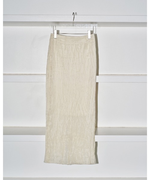 TODAYFUL（トゥデイフル）の「Silky Pencil Skirt（スカート・レディース・キナリ/チャコールグレー・36inch/38inch）」の6枚目の写真