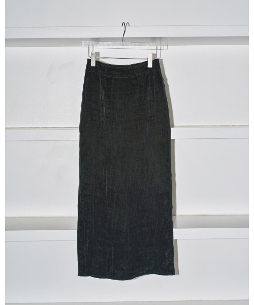 TODAYFUL（トゥデイフル）の「Silky Pencil Skirt（スカート・レディース・キナリ/チャコールグレー・36inch/38inch）」の7枚目の写真