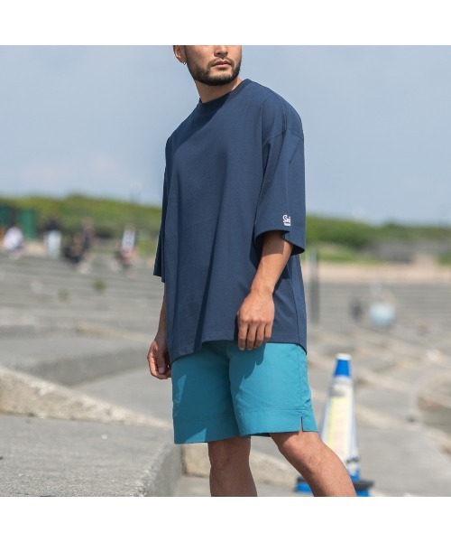 Sunny Smith(サニースミス)の「【サニースミス/sunnysmith】11.6ウルトラヘビーオンスHeavy Smith Emb Logo SS Tee(CP)(Tシャツ/カットソー・メンズ・オフホワイト/グリーン/チャコール/ネイビー・FREE)」の1枚目の写真