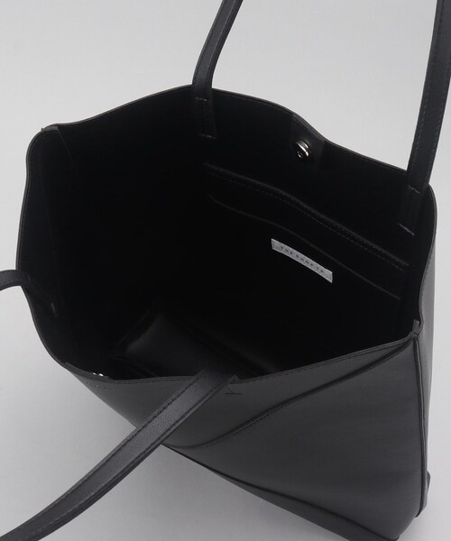 THE SHOP TK （ザ ショップ ティーケー ）の「パネルライントートバッグ（トートバッグ・メンズ・ブラック/ブラック系4/ブルーグリーン・00）」の9枚目の写真