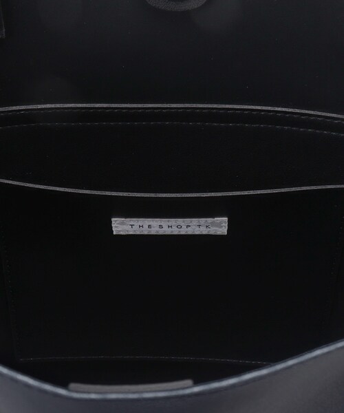 THE SHOP TK （ザ ショップ ティーケー ）の「パネルライントートバッグ（トートバッグ・メンズ・ブラック/ブラック系4/ブルーグリーン・00）」の13枚目の写真