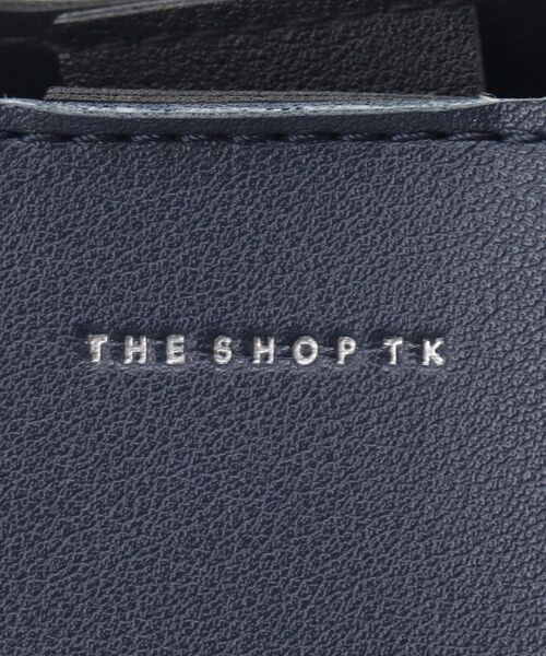 THE SHOP TK （ザ ショップ ティーケー ）の「パネルライントートバッグ（トートバッグ・メンズ・ブラック/ブラック系4/ブルーグリーン・00）」の14枚目の写真