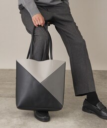 パネルライントートバッグ