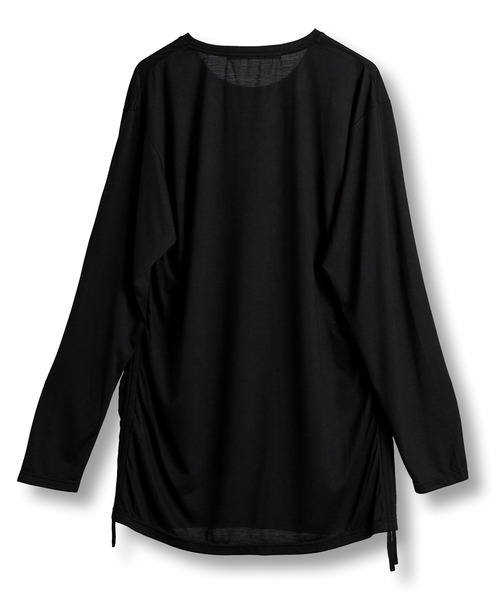 【セール】ドローストリングスBIG-PO(プルオーバー)（Tシャツ/カットソー）｜NO ID.（ノーアイディ）