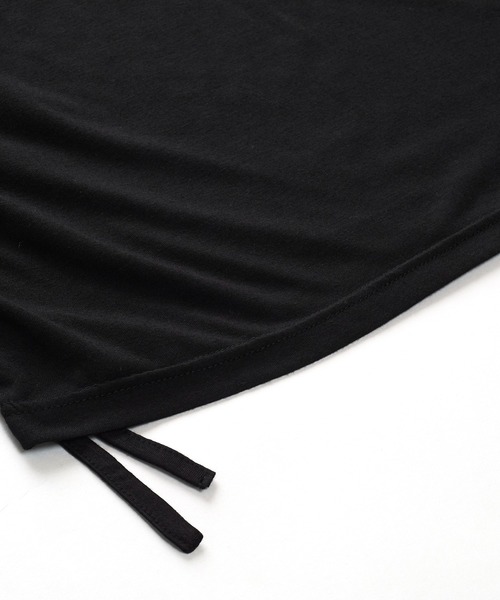 【セール】ドローストリングスBIG-PO(プルオーバー)（Tシャツ/カットソー）｜NO ID.（ノーアイディ）