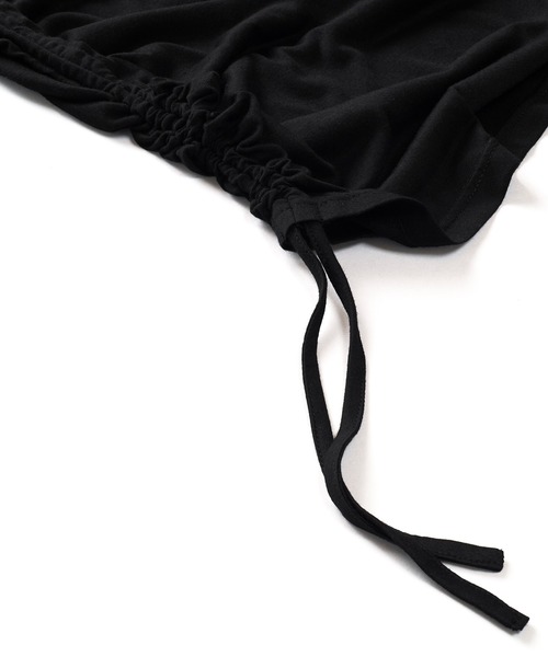 【セール】ドローストリングスBIG-PO(プルオーバー)（Tシャツ/カットソー）｜NO ID.（ノーアイディ）