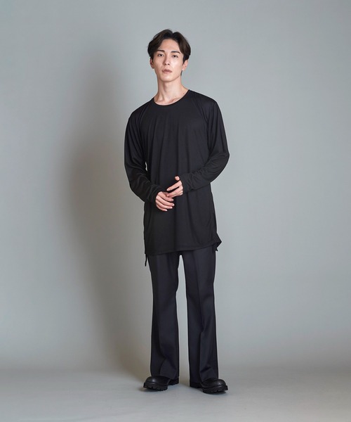 【セール】ドローストリングスBIG-PO(プルオーバー)（Tシャツ/カットソー）｜NO ID.（ノーアイディ）