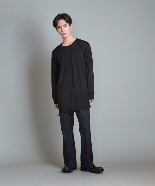 【セール】ドローストリングスBIG-PO(プルオーバー)（Tシャツ/カットソー）｜NO ID.（ノーアイディ）