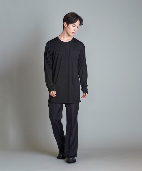 【セール】ドローストリングスBIG-PO(プルオーバー)（Tシャツ/カットソー）｜NO ID.（ノーアイディ）