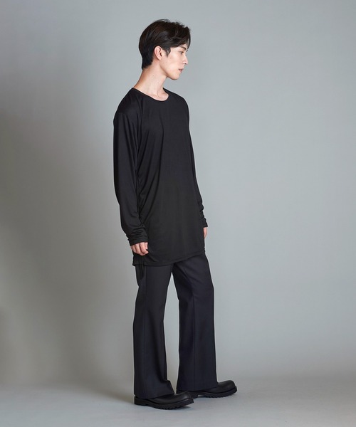 【セール】ドローストリングスBIG-PO(プルオーバー)（Tシャツ/カットソー）｜NO ID.（ノーアイディ）