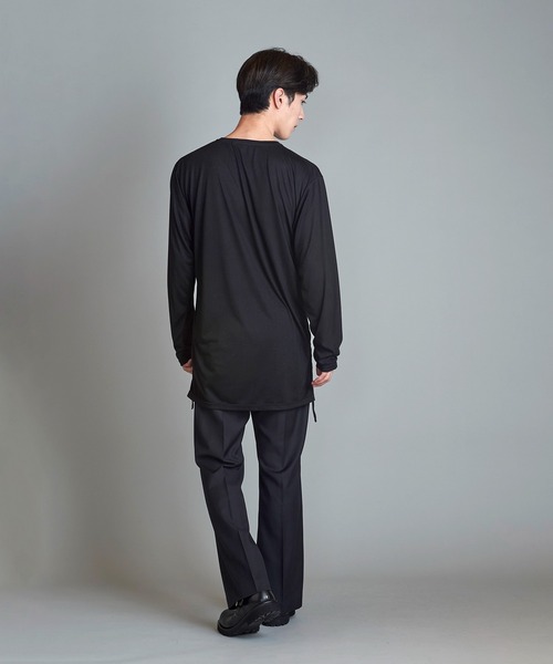 【セール】ドローストリングスBIG-PO(プルオーバー)（Tシャツ/カットソー）｜NO ID.（ノーアイディ）