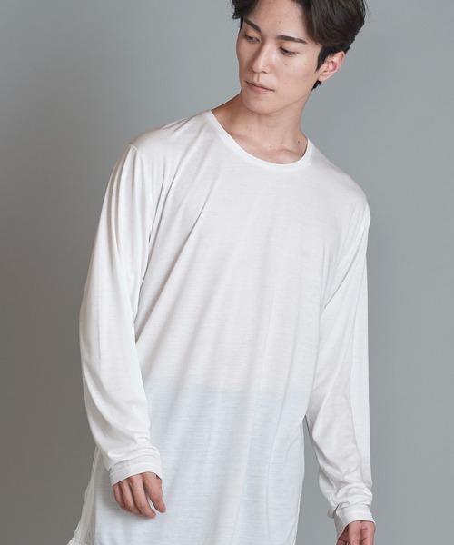 【セール】ドローストリングスBIG-PO(プルオーバー)（Tシャツ/カットソー）｜NO ID.（ノーアイディ）