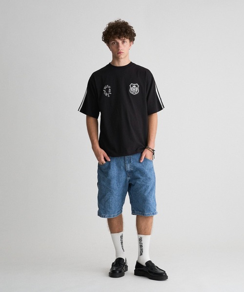 WISH FOR EVER(ウィッシュフォーエバー)の「DRAWCODE LINE GAME T/ドローコードラインゲームT(Tシャツ/カットソー・メンズ・ブラック/ネイビー/ホワイト/レッド・MEDIUM/LARGE)」の18枚目の写真