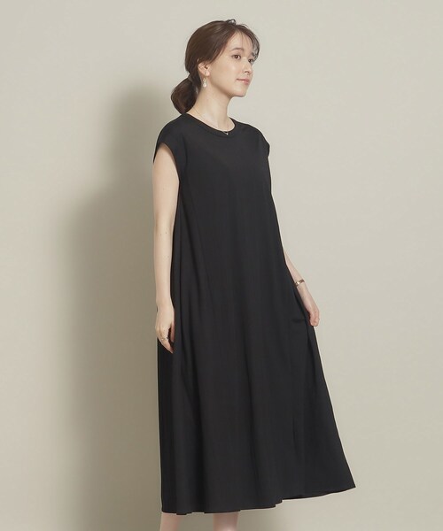 ITS'DEMO（イッツデモ）の「◆【冷感／通気性◎／レジャーにも】カノコ裾フレアワンピース（ワンピース・レディース・グリーン/ピンク系/ブラック/イエロー系その他/ブルー・00）」の13枚目の写真