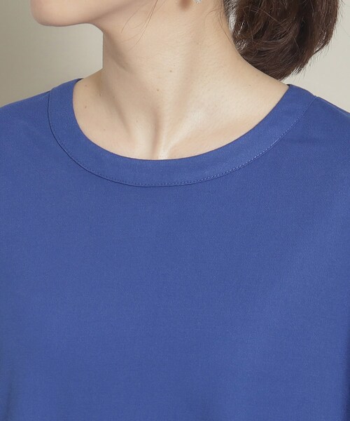 ITS'DEMO（イッツデモ）の「◆【冷感／通気性◎／レジャーにも】カノコ裾フレアワンピース（ワンピース・レディース・グリーン/ピンク系/ブラック/イエロー系その他/ブルー・00）」の19枚目の写真