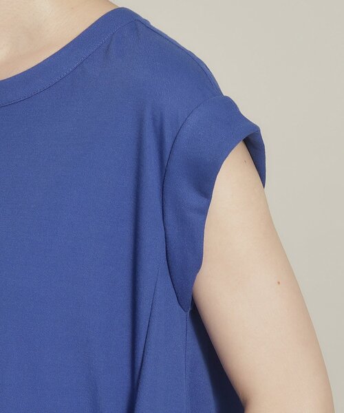 ITS'DEMO（イッツデモ）の「◆【冷感／通気性◎／レジャーにも】カノコ裾フレアワンピース（ワンピース・レディース・グリーン/ピンク系/ブラック/イエロー系その他/ブルー・00）」の17枚目の写真