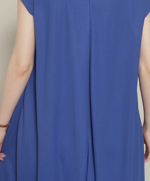 ITS'DEMO（イッツデモ）の「◆【冷感／通気性◎／レジャーにも】カノコ裾フレアワンピース（ワンピース・レディース・グリーン/ピンク系/ブラック/イエロー系その他/ブルー・00）」の16枚目の写真