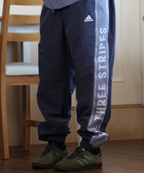 adidas(アディダス)の「adidas/アディダス M WORD ウーブンパンツ 裏起毛 ルーズシルエット ユーティリティ ストリート セットアップ対応 KWY00(その他パンツ・メンズ・ブラック/ネイビー・2XL/XL/L/M/S)」の16枚目の写真