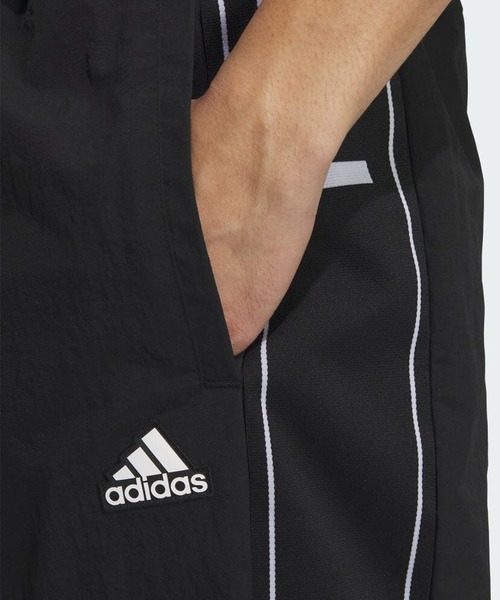 adidas(アディダス)の「adidas/アディダス M WORD ウーブンパンツ 裏起毛 ルーズシルエット ユーティリティ ストリート セットアップ対応 KWY00(その他パンツ・メンズ・ブラック/ネイビー・2XL/XL/L/M/S)」の14枚目の写真