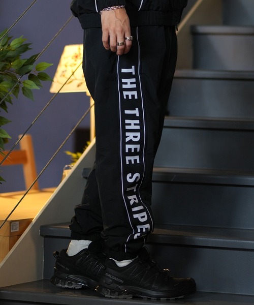 adidas(アディダス)の「adidas/アディダス M WORD ウーブンパンツ 裏起毛 ルーズシルエット ユーティリティ ストリート セットアップ対応 KWY00(その他パンツ・メンズ・ブラック/ネイビー・2XL/XL/L/M/S)」の7枚目の写真
