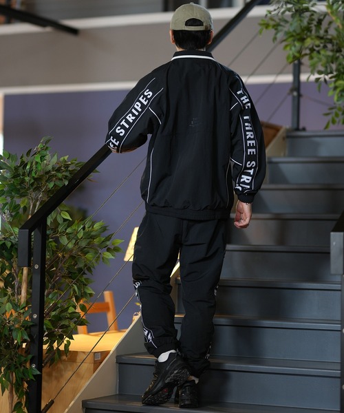 adidas(アディダス)の「adidas/アディダス M WORD ウーブンパンツ 裏起毛 ルーズシルエット ユーティリティ ストリート セットアップ対応 KWY00(その他パンツ・メンズ・ブラック/ネイビー・2XL/XL/L/M/S)」の10枚目の写真