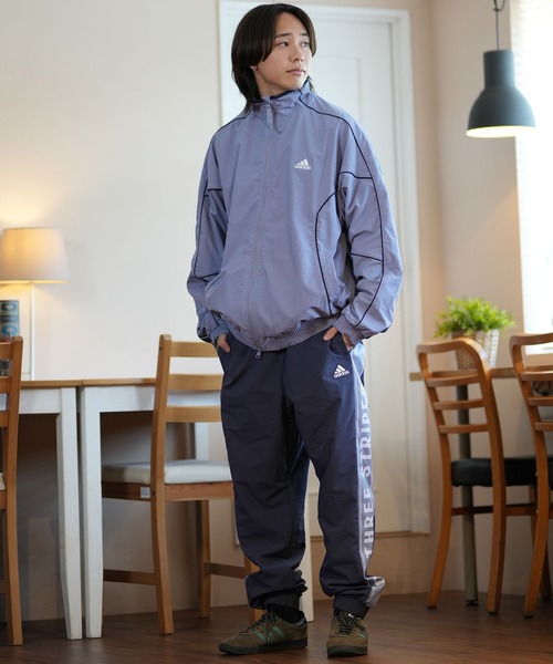 adidas(アディダス)の「adidas/アディダス M WORD ウーブンパンツ 裏起毛 ルーズシルエット ユーティリティ ストリート セットアップ対応 KWY00(その他パンツ・メンズ・ブラック/ネイビー・2XL/XL/L/M/S)」の20枚目の写真