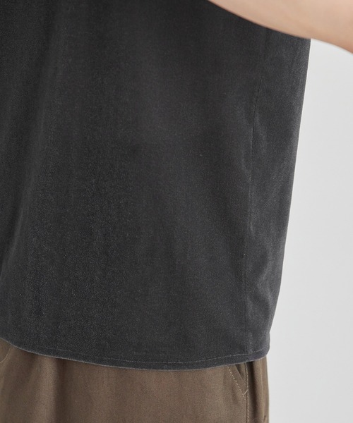 ROPE' PICNIC（ロペピクニック）の「ベロアノースリーブカットトップス（Tシャツ/カットソー・レディース・チャコールグレー/ブルー系その他6/ベージュ系その他2・38）」の19枚目の写真