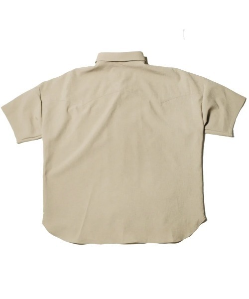 NATAL DESIGN(ネイタルデザイン)の「RANDY BIG SHIRTS 2(シャツ/ブラウス・メンズ・ベージュ/ライトグレー・MEDIUM/SMALL/LARGE)」の4枚目の写真