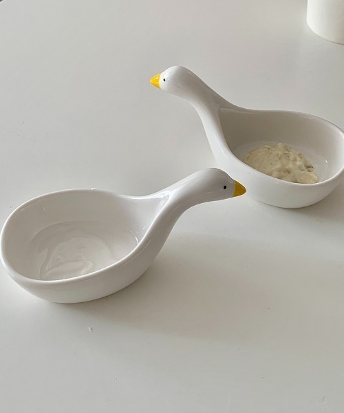 Made in I(メイドインアイ)の「Duckディップソースカップ(食器・レディース・ホワイト・FREE)」の3枚目の写真
