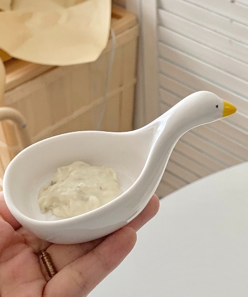 Made in I(メイドインアイ)の「Duckディップソースカップ(食器・レディース・ホワイト・FREE)」の15枚目の写真