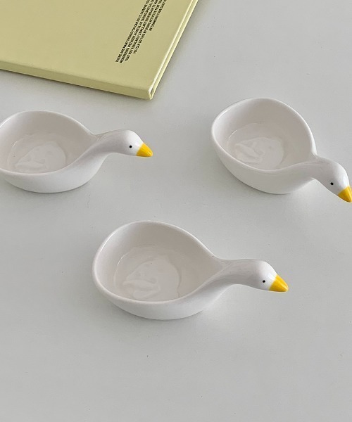 Made in I(メイドインアイ)の「Duckディップソースカップ(食器・レディース・ホワイト・FREE)」の11枚目の写真