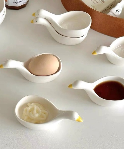 Made in I(メイドインアイ)の「Duckディップソースカップ(食器・レディース・ホワイト・FREE)」の19枚目の写真