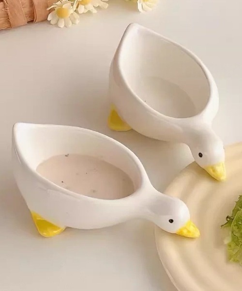Made in I(メイドインアイ)の「Duckディップソースカップ(食器・レディース・ホワイト・FREE)」の18枚目の写真