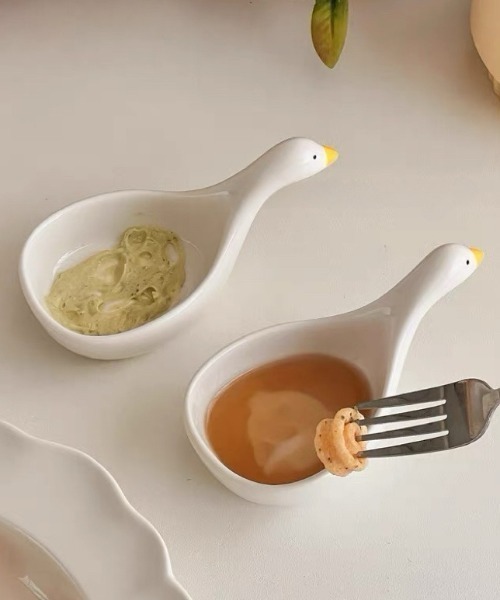 Made in I(メイドインアイ)の「Duckディップソースカップ(食器・レディース・ホワイト・FREE)」の17枚目の写真