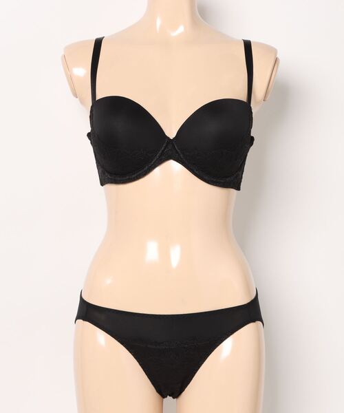 AMOSTYLE BY Triumph(アモスタイルバイトリンプ)の「Daily AMOSTYLE スムースブラ (コンフィーレース)【B,C,Dカップ】 AMST518 WHU + Mini JX(ブラ&ショーツ・レディース・ブラック/パープル/ベージュ/グリーン/ブラウン/ライトブルー・B65/B70/C70/D70/B75/C65/C75/D65/D75)」の19枚目の写真